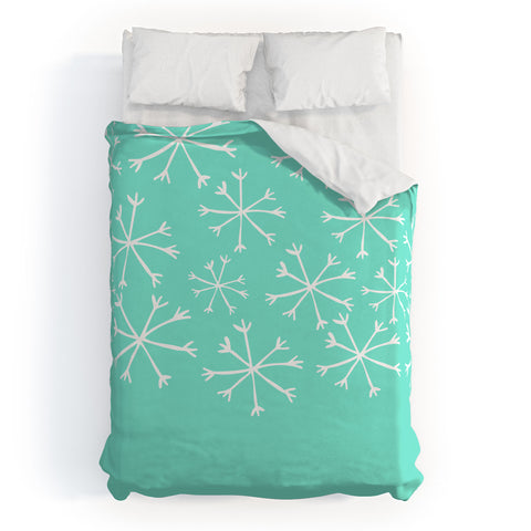 Allyson Johnson Its snowing Duvet Cover