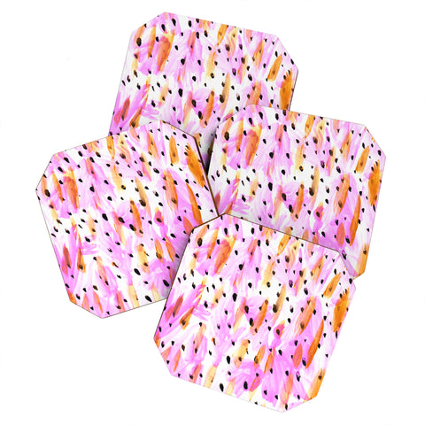 Allyson Johnson Lavender Spring Coaster Set