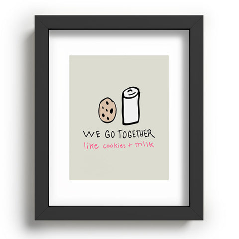 Allyson Johnson Like Cookies and Milk Recessed Framing Rectangle