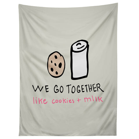 Allyson Johnson Like Cookies and Milk Tapestry