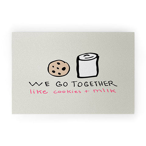 Allyson Johnson Like Cookies and Milk Welcome Mat