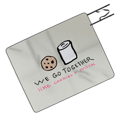 Allyson Johnson Like Cookies and Milk Picnic Blanket