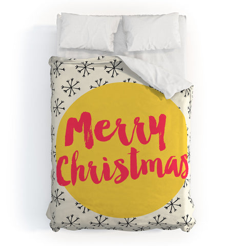 Allyson Johnson Merry Christmas Duvet Cover