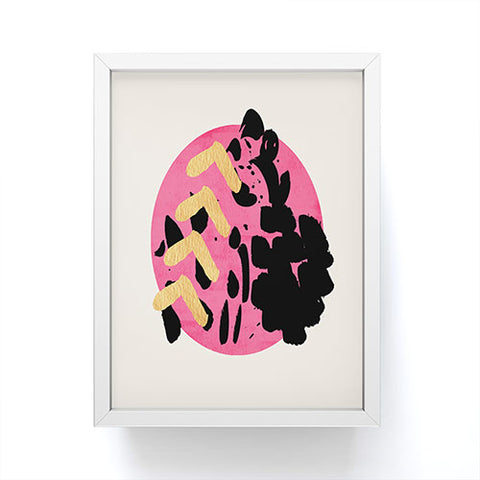 Allyson Johnson Mixed Emotions Framed Mini Art Print