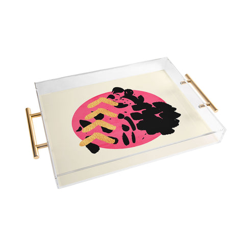 Allyson Johnson Mixed Emotions Acrylic Tray