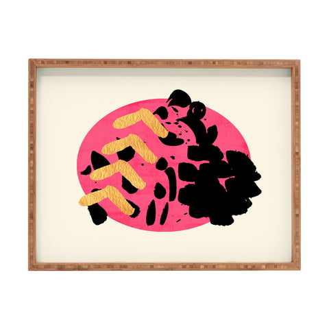 Allyson Johnson Mixed Emotions Rectangular Tray