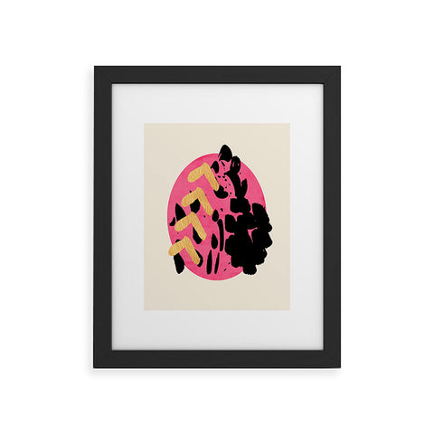 Allyson Johnson Mixed Emotions Framed Art Print