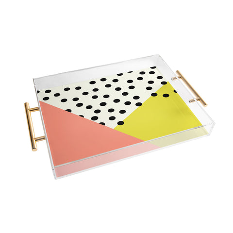Allyson Johnson Mod Dots Acrylic Tray