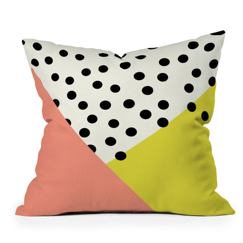Allyson Johnson Mod Dots Outdoor Throw Pillow
