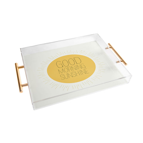 Allyson Johnson Morning Sunshine Acrylic Tray