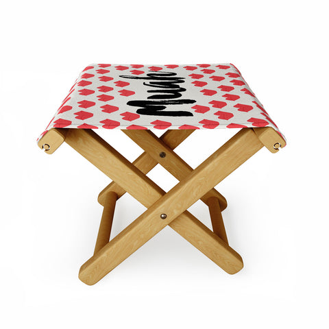 Allyson Johnson Muah Folding Stool