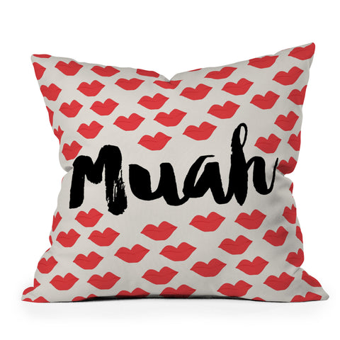 Allyson Johnson Muah Throw Pillow