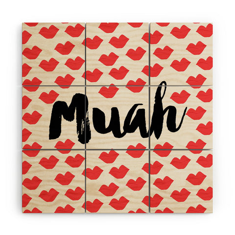 Allyson Johnson Muah Wood Wall Mural