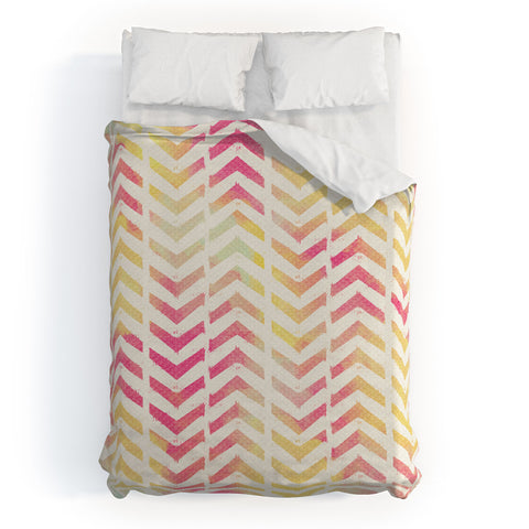 Allyson Johnson My Favorite Chevron Duvet Cover