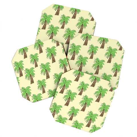 Allyson Johnson Palm Tree Party Coaster Set
