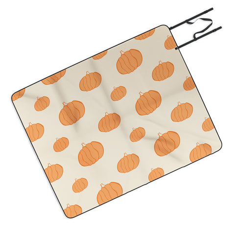 Allyson Johnson Pumpkins Picnic Blanket