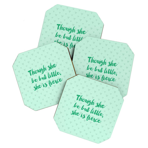 Allyson Johnson She is Coaster Set