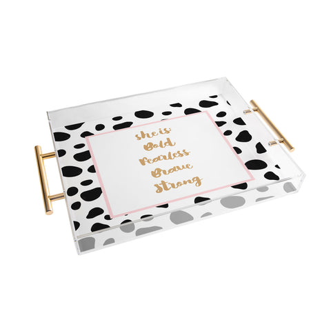 Allyson Johnson She is everything Acrylic Tray