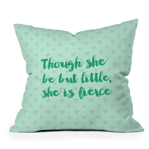 Allyson Johnson She is Outdoor Throw Pillow