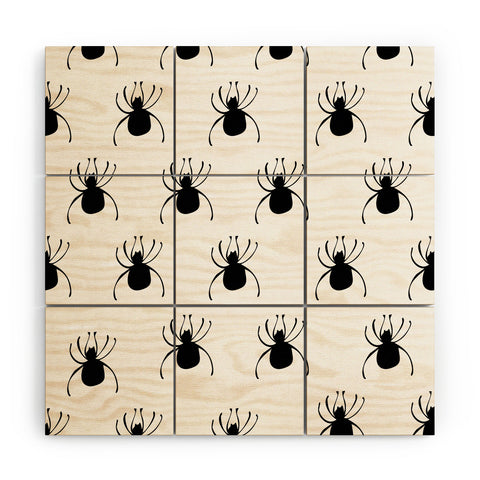 Allyson Johnson Spiders Wood Wall Mural