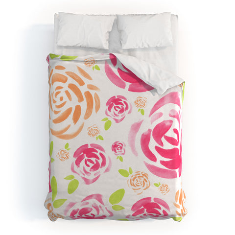 Allyson Johnson Spring is here Duvet Cover