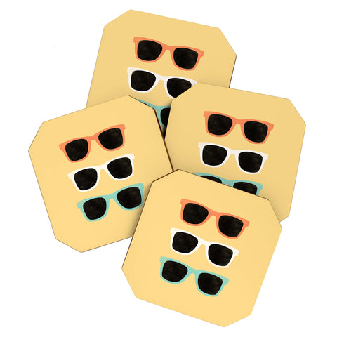 Allyson Johnson Summer Shades Coaster Set
