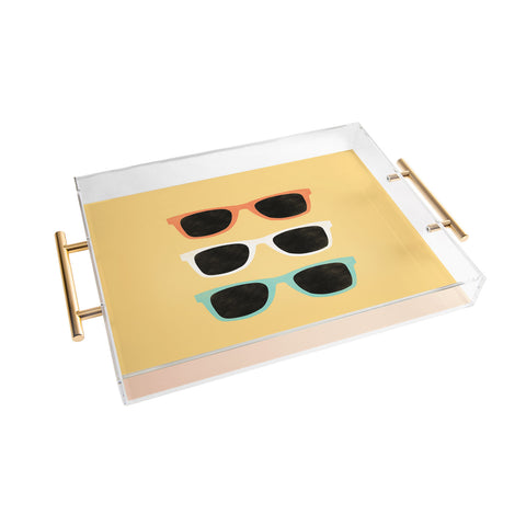 Allyson Johnson Summer Shades Acrylic Tray