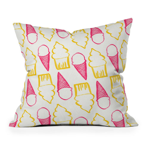 Allyson Johnson Sweet Treats Outdoor Throw Pillow