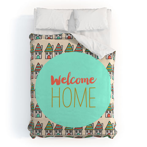 Allyson Johnson Sweet Welcome Duvet Cover
