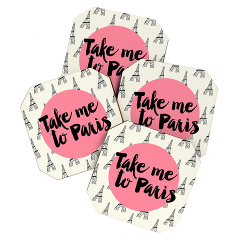 Allyson Johnson Take me to Paris Coaster Set