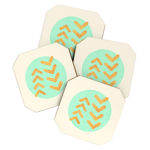 Allyson Johnson This love is forever Coaster Set