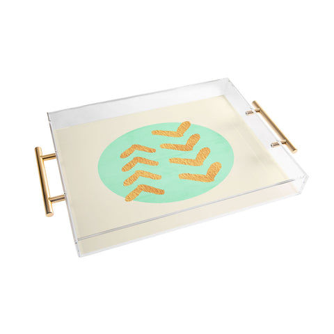 Allyson Johnson This love is forever Acrylic Tray