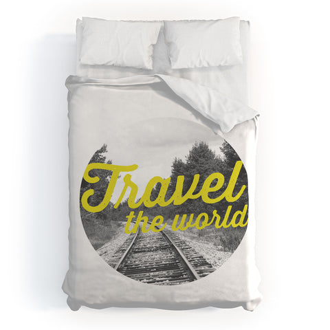 Allyson Johnson Travel The World Duvet Cover