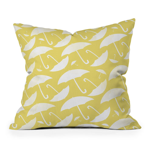 Allyson Johnson Umbrella Outdoor Throw Pillow