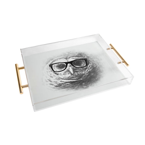 Allyson Johnson Wise Owl Acrylic Tray