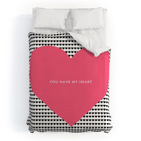 Allyson Johnson You Have My Heart Duvet Cover