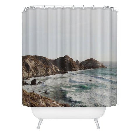 almostmakesperfect big sur 2 Shower Curtain