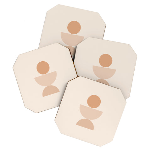 almostmakesperfect circles 4 Coaster Set