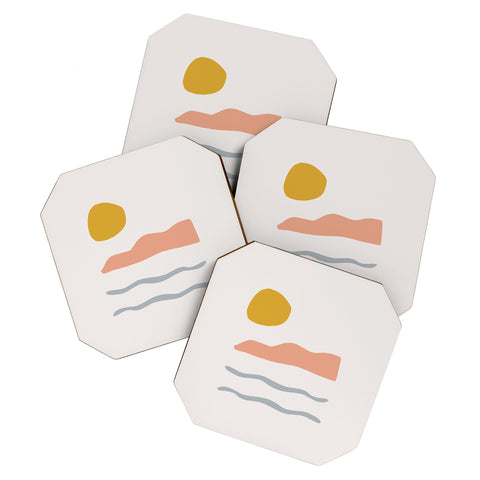 almostmakesperfect island 2 Coaster Set