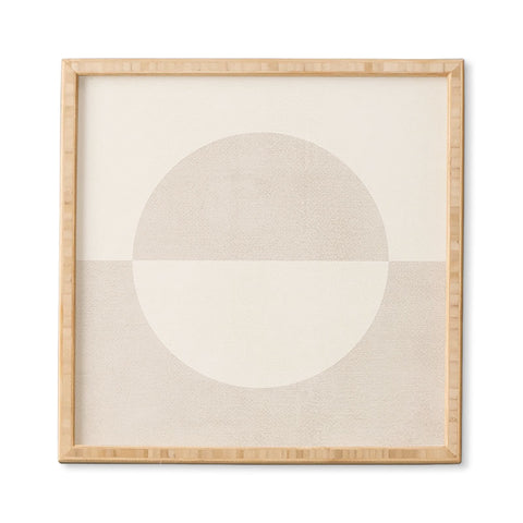 almostmakesperfect round Framed Wall Art havenly