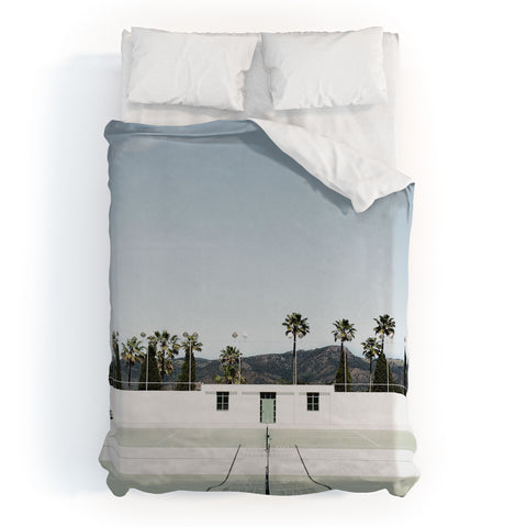 almostmakesperfect tennis at hearst Duvet Cover