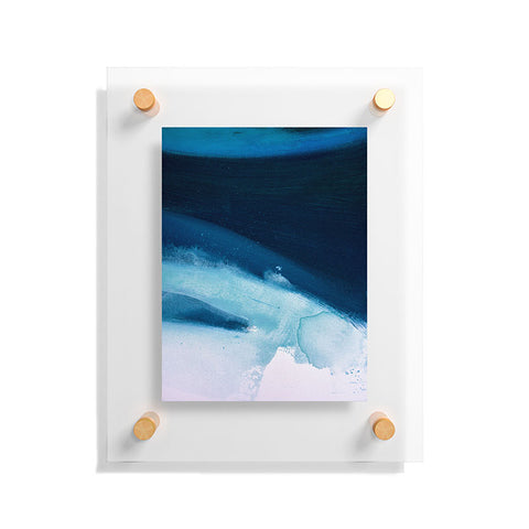 Alyssa Hamilton Art Believe a minimal abstract painting Floating Acrylic Print