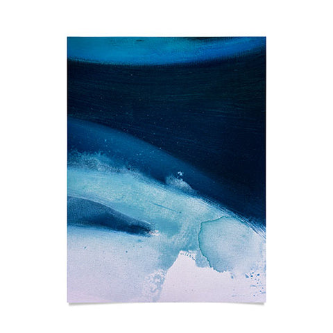 Alyssa Hamilton Art Believe a minimal abstract painting Poster