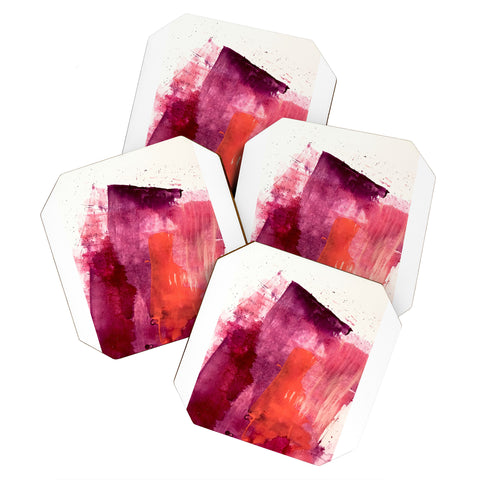 Alyssa Hamilton Art Blushing 2 Coaster Set