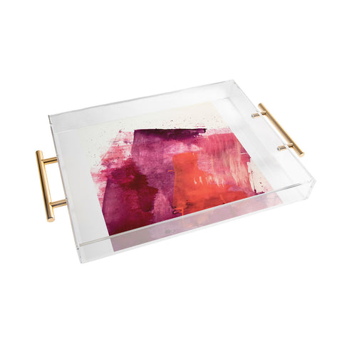 Alyssa Hamilton Art Blushing 2 Acrylic Tray