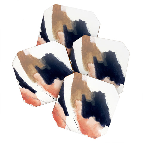 Alyssa Hamilton Art Drift Away 2 Coaster Set