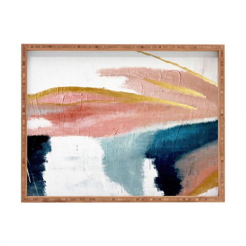 Alyssa Hamilton Art Exhale Rectangular Tray