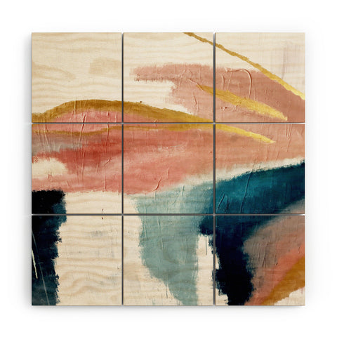 Alyssa Hamilton Art Exhale Wood Wall Mural
