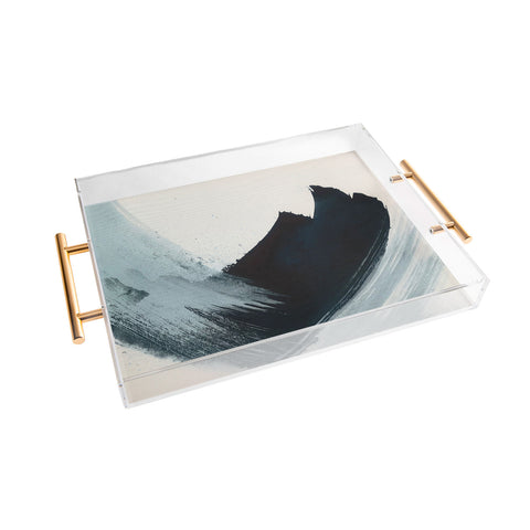 Alyssa Hamilton Art Like A Gentle Hurricane Acrylic Tray