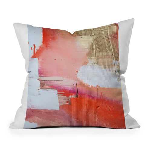 Alyssa Hamilton Art Moving Mountains 2 Outdoor Throw Pillow